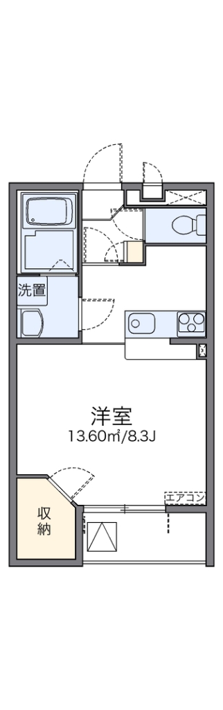 レオネクストさちＣ 間取り