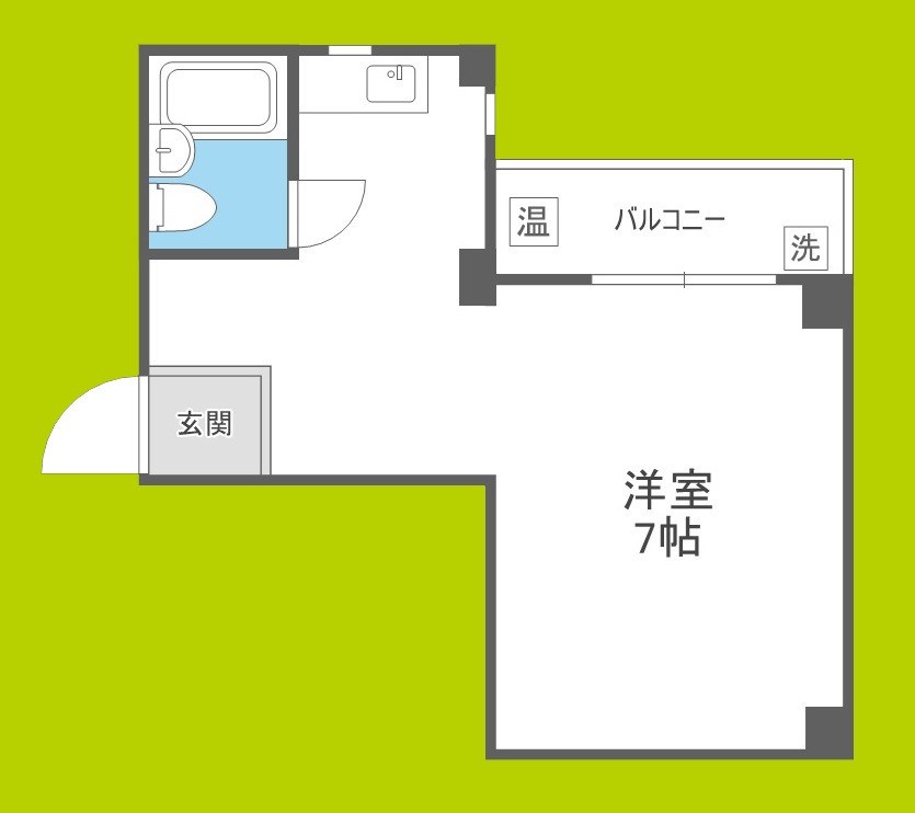 プラザ緑橋 間取り