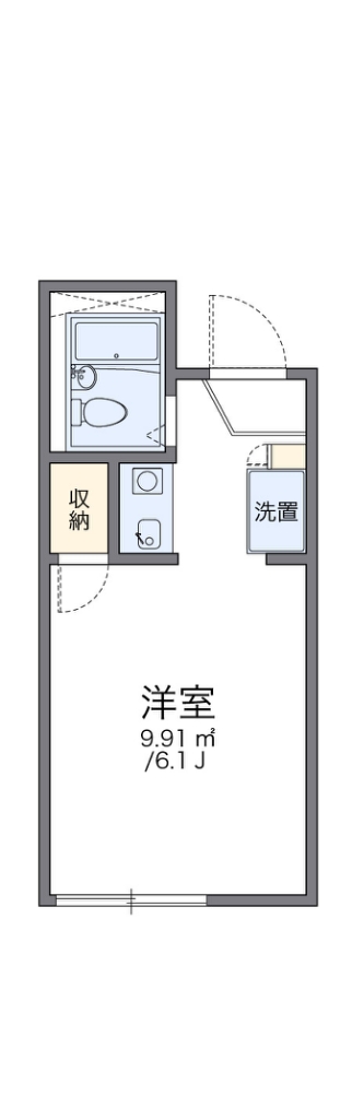 レオパレス千亀利 間取り