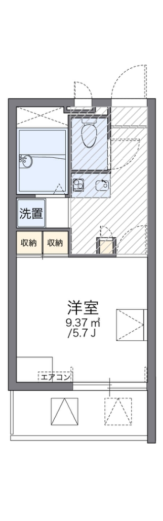 レオパレスタチバナ 間取り