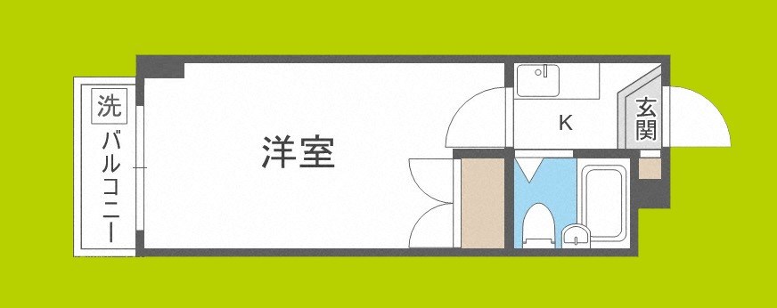 ロイヤル巽 間取り図