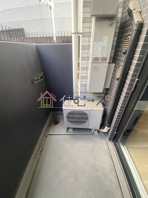 ファーストフィオーレ難波南パークサイド ベランダ