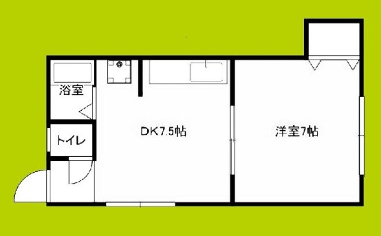 エスタバウ南堀江C棟 間取り