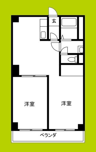 井下カウベル帝塚山 間取り