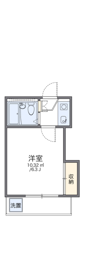 レオパレス新伊丹第２ 間取り