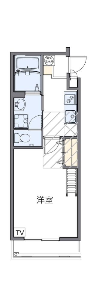 レオパレス柴原ＬＡ１ 間取り
