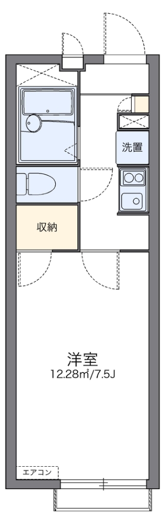 レオパレス大日イースト 間取り
