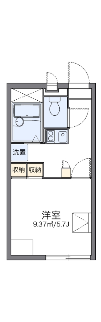 レオパレスＣＯＺＹ 間取り