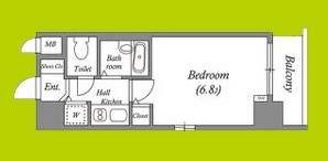 プレサンス同心アーバンステージ 間取り