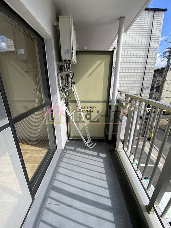 シティホームズ針中野P1 ベランダ