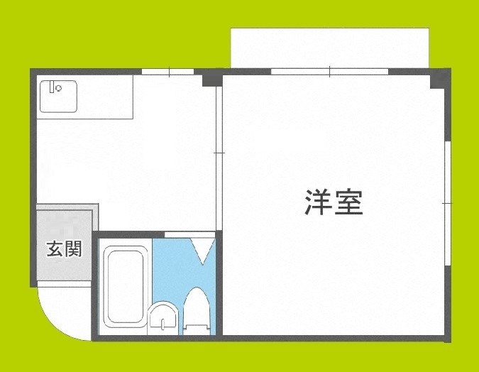 シティハイツ扇町公園 間取り