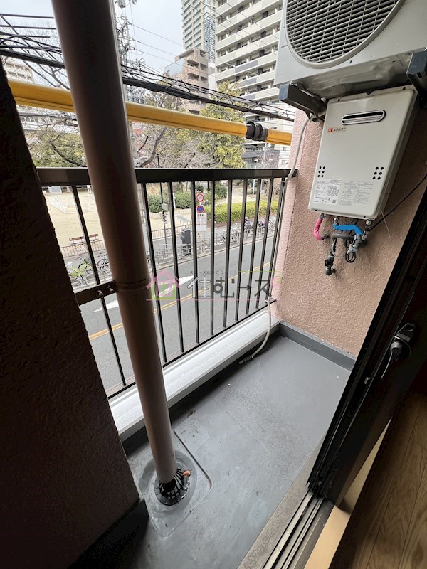 淀川マンション ベランダ