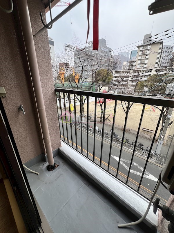 淀川マンション ベランダ