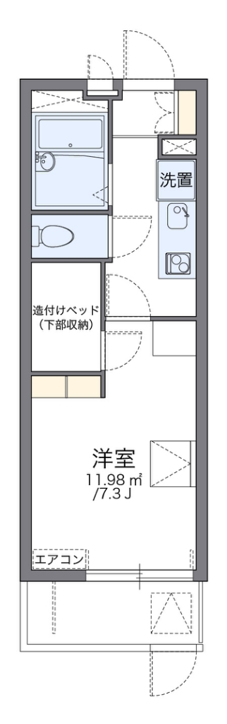 レオパレス宮山 間取り