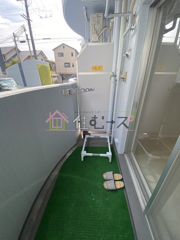 エステハイツ塚本 ベランダ