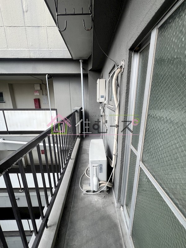 三賀マンション ベランダ