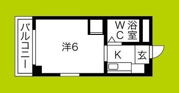 メゾンガロパンⅠ 間取り