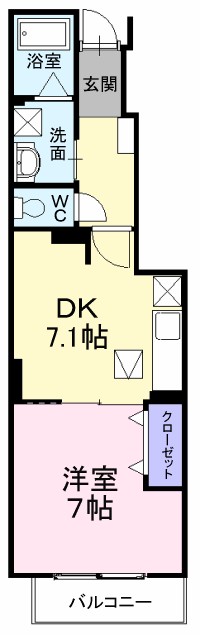 エスプワールＣ 間取り