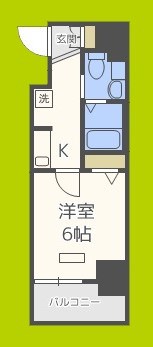 エグゼ難波南 間取り