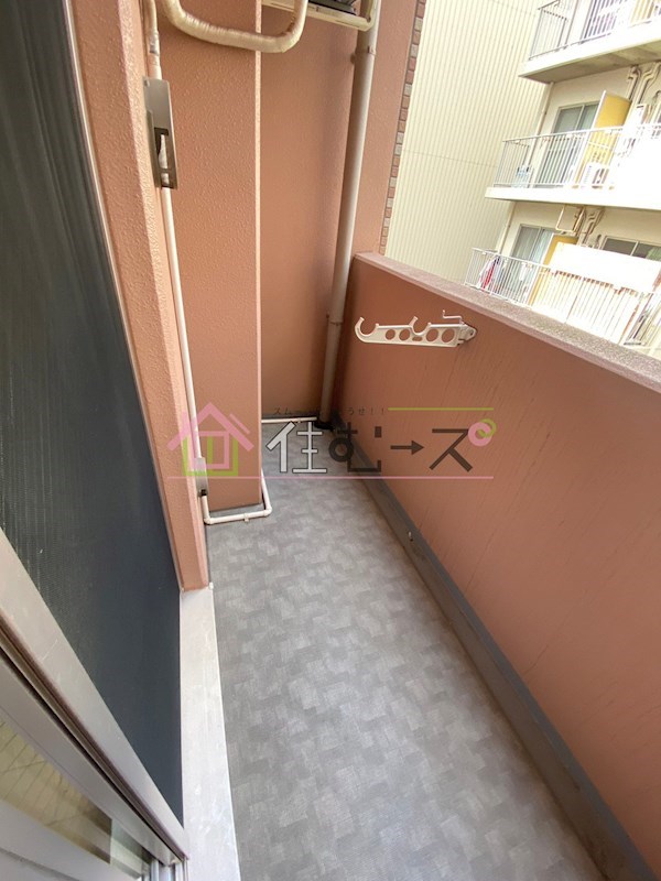 エグゼ難波南 ベランダ