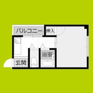 カエデハイツ 間取り