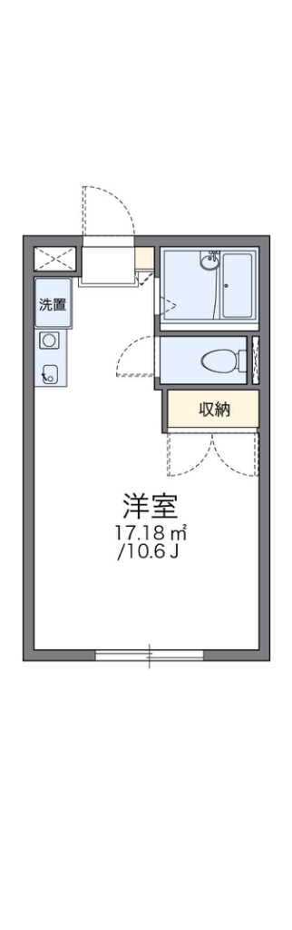 レオパレスフルヤ 間取り