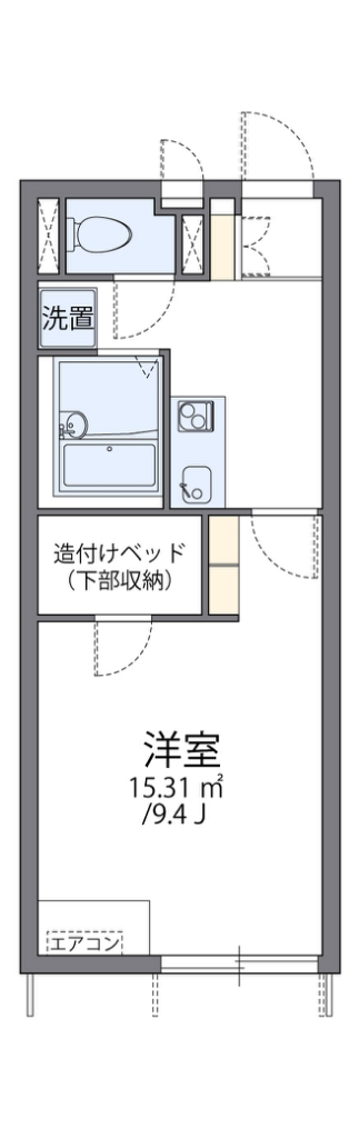 レオネクスト学園前 間取り