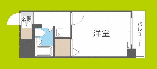 大国町青山ビル 間取り