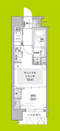 アーバネックス大阪天満宮Ⅱ 間取り図