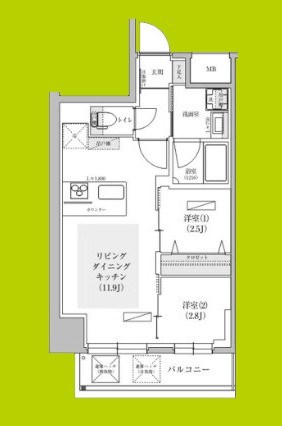 アーバネックス塚口 間取り