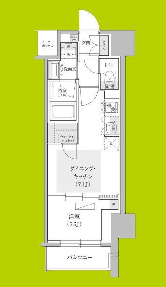 アーバネックス天満橋Front 間取り図