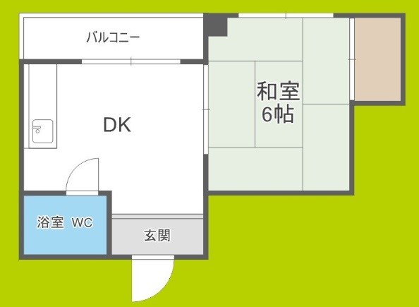 グランドハイツ加美東 間取り