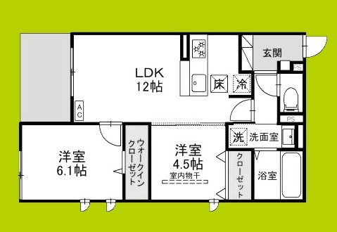 D-residence東太田 間取り