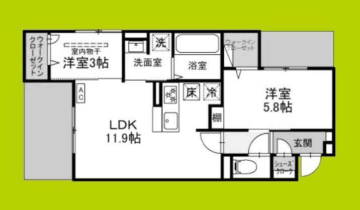D-residence東太田 間取り