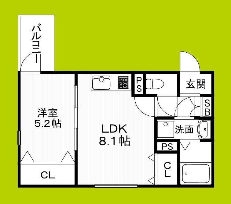エスポアール正雀本町 間取り