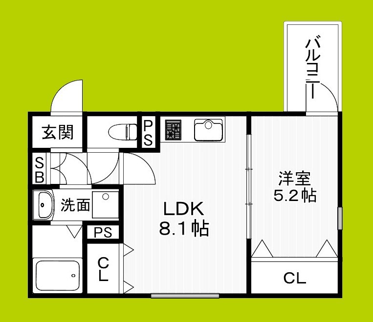 エスポアール正雀本町 間取り