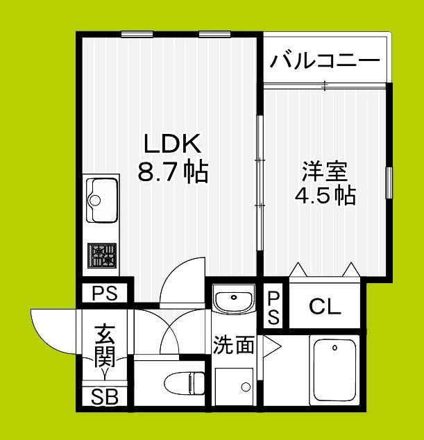 エスポアール正雀本町 間取り
