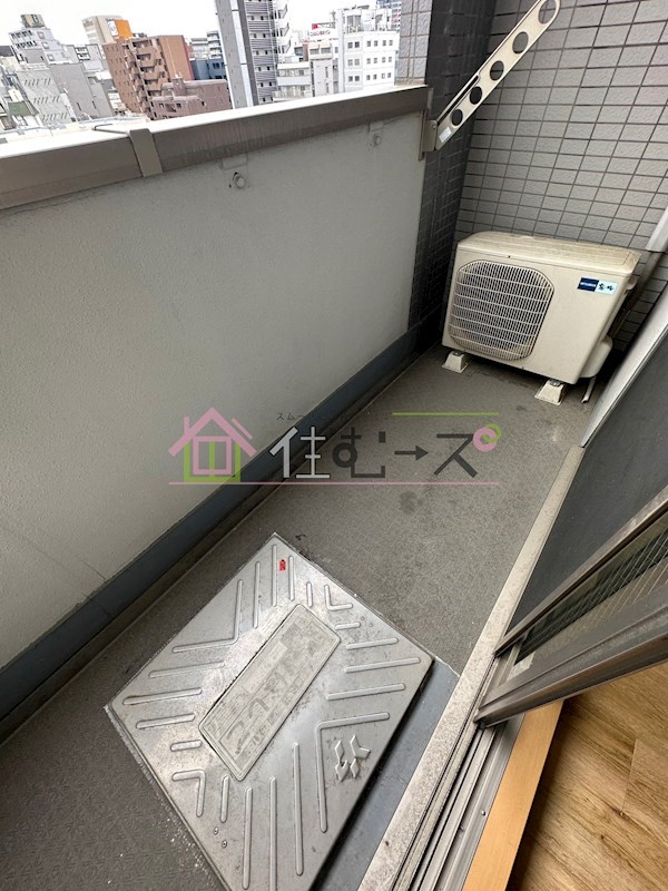 ハクユウ元町 ベランダ