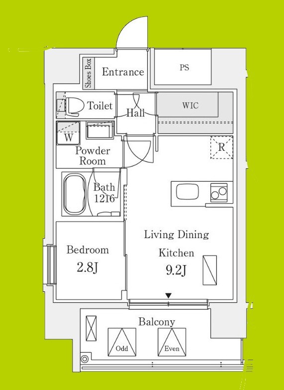 エル・セレーノ新大阪北 間取り図