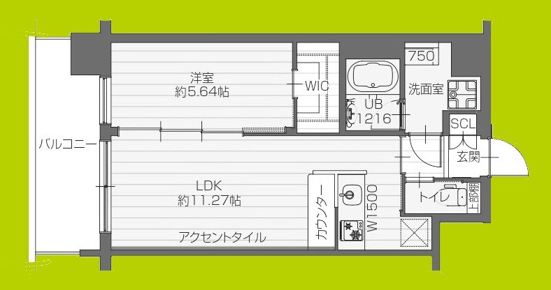 プレジオさくら夙川 間取り