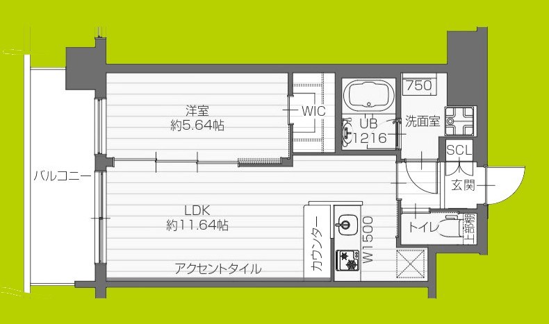 プレジオさくら夙川 間取り