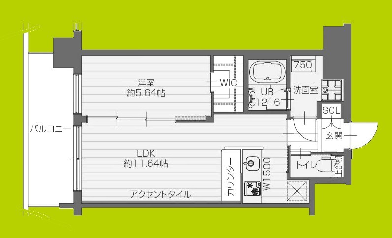 プレジオさくら夙川 間取り