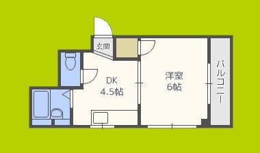 シャルマン新喜多 間取り
