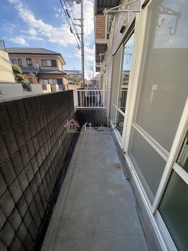 サンライフ鶴見 ベランダ