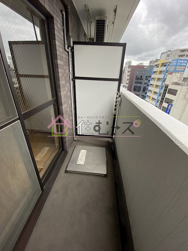 ディナスティ松屋町 ベランダ