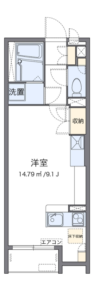 レオネクストＣＲＥＡ南館 間取り