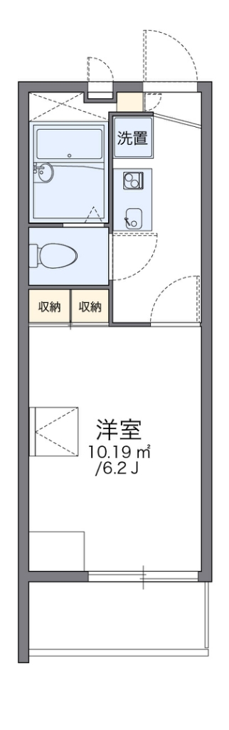 レオパレスたつみ 間取り