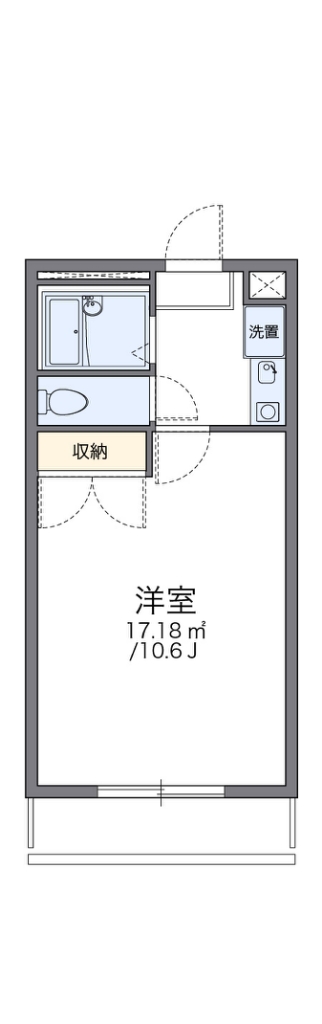 レオパレスＴＡＢＵＣＨＩ 間取り