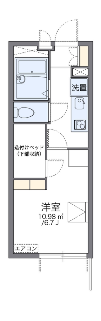 レオパレスＴＯＷＡ 間取り
