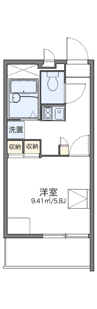 レオパレス春駒マンション 間取り